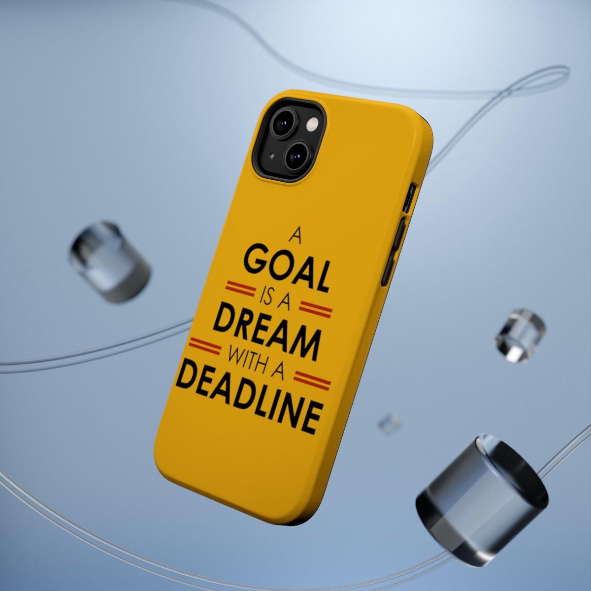 iPhone Case- Goals And Dreams Yellowish