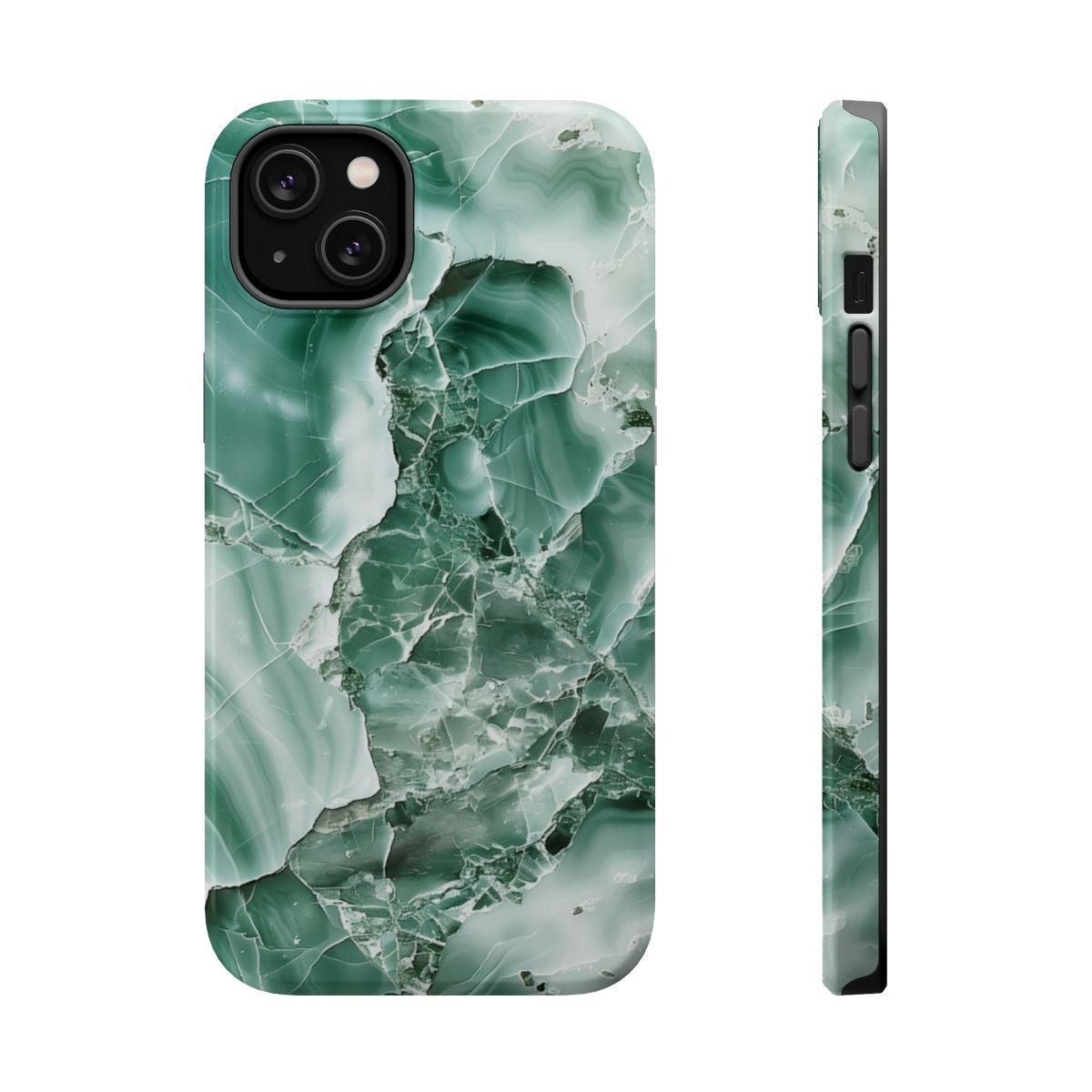 iPhone Case - Greenish Marble