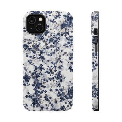 iPhone Case- White Blossom Pattern