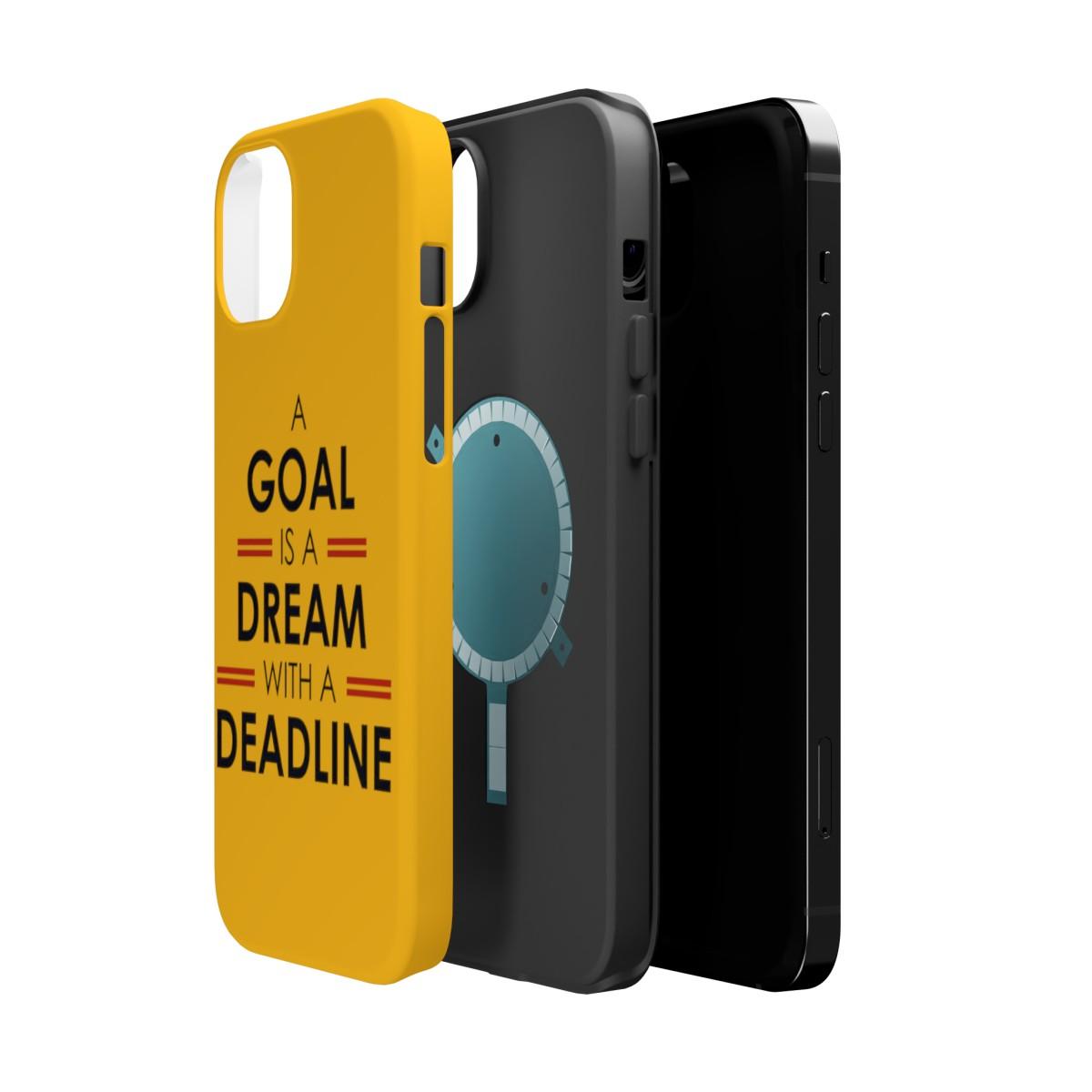 iPhone Case- Goals And Dreams Yellowish