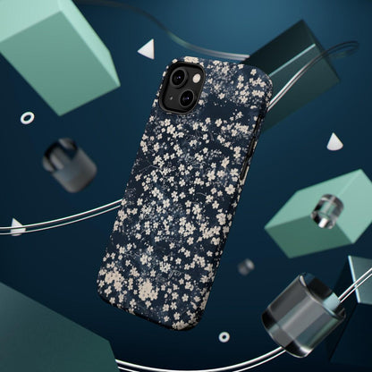 iPhone Case- Cherry Blossom Blue