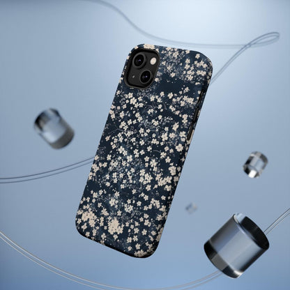 iPhone Case- Cherry Blossom Blue