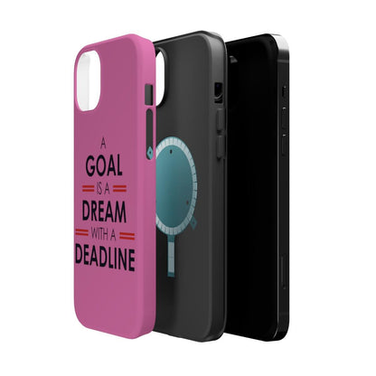 iPhone Case- Goal And Dreams Pinkish