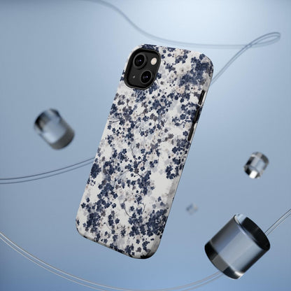 iPhone Case- White Blossom Pattern