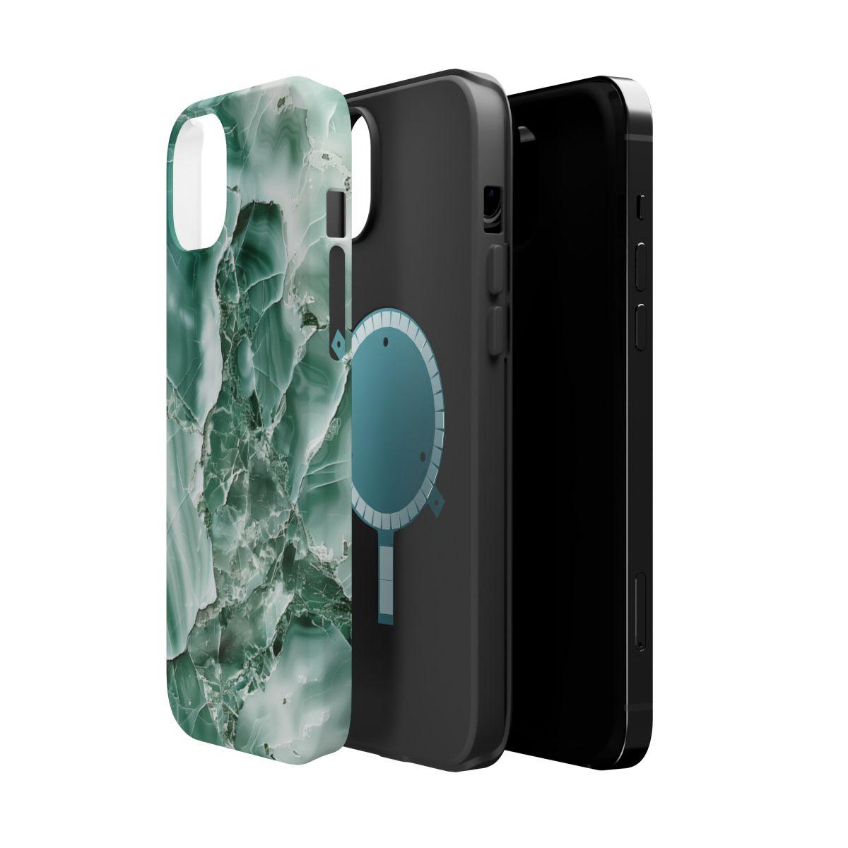 iPhone Case - Greenish Marble