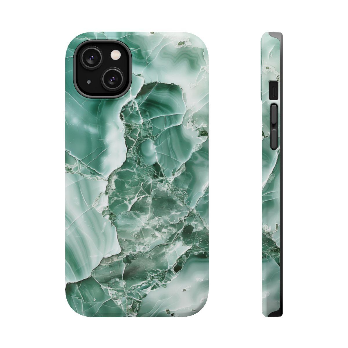 iPhone Case - Greenish Marble