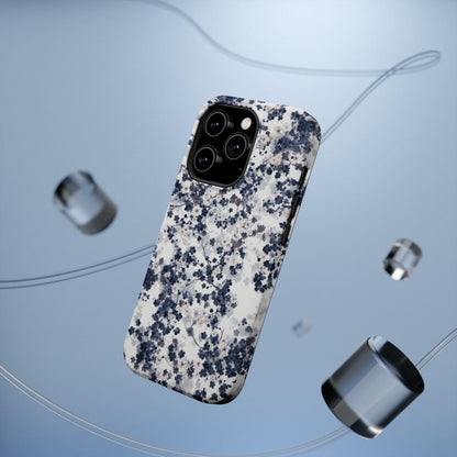 iPhone Case- White Blossom Pattern