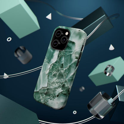 iPhone Case - Greenish Marble