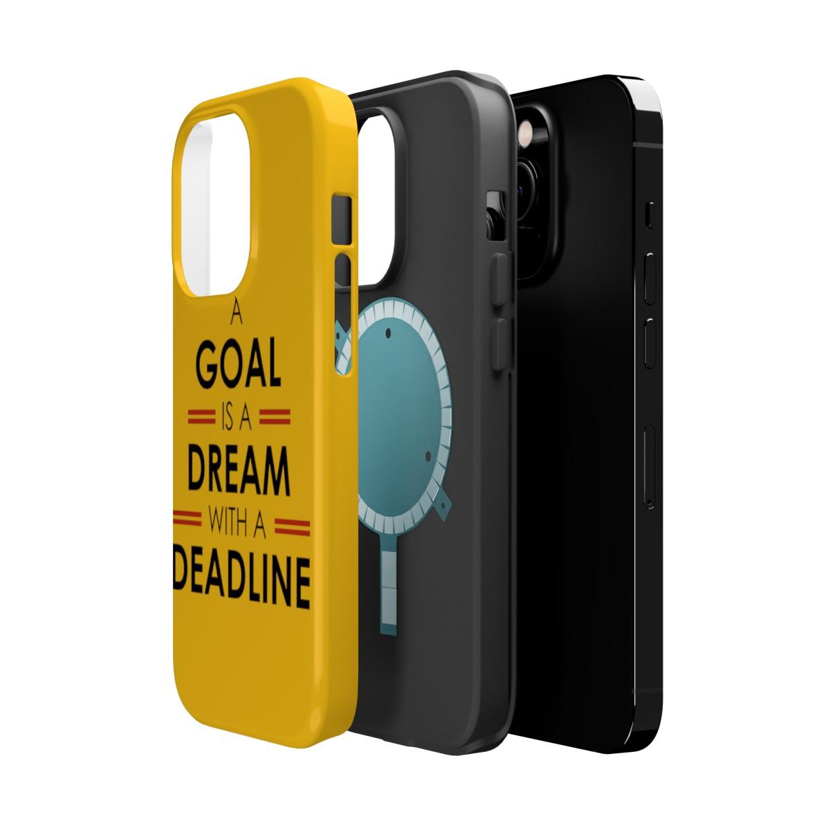 iPhone Case- Goals And Dreams Yellowish