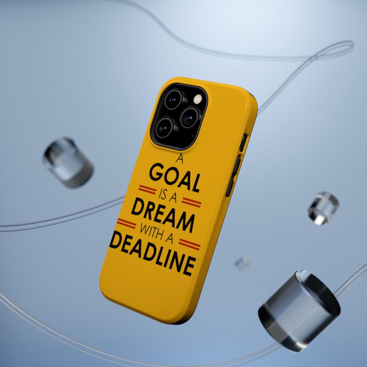 iPhone Case- Goals And Dreams Yellowish