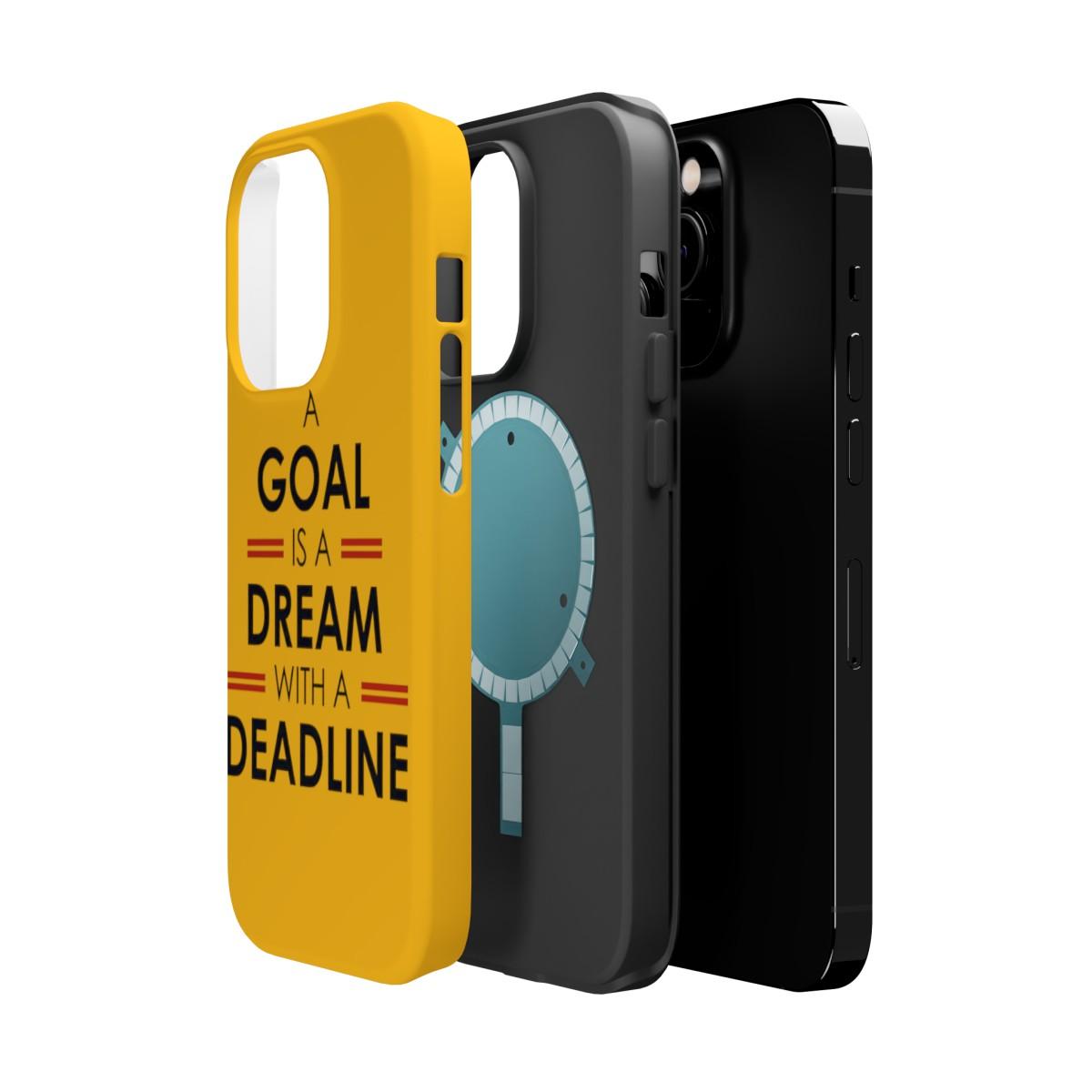 iPhone Case- Goals And Dreams Yellowish