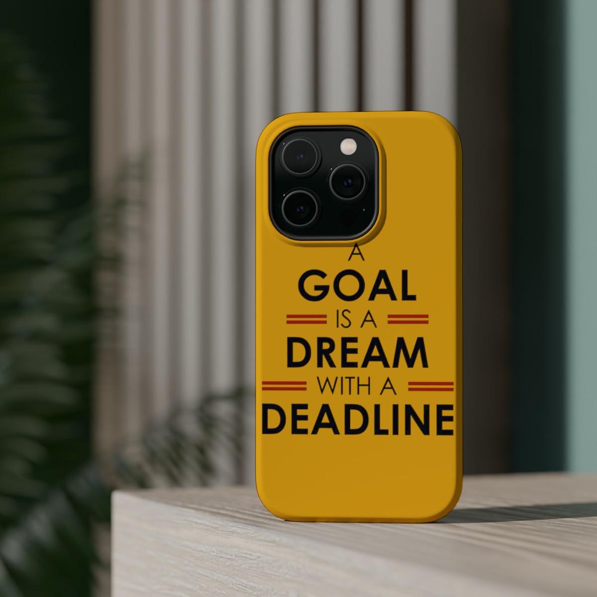 iPhone Case- Goals And Dreams Yellowish