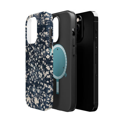 iPhone Case- Cherry Blossom Blue