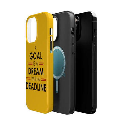 iPhone Case- Goals And Dreams Yellowish