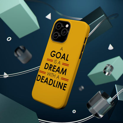 iPhone Case- Goals And Dreams Yellowish