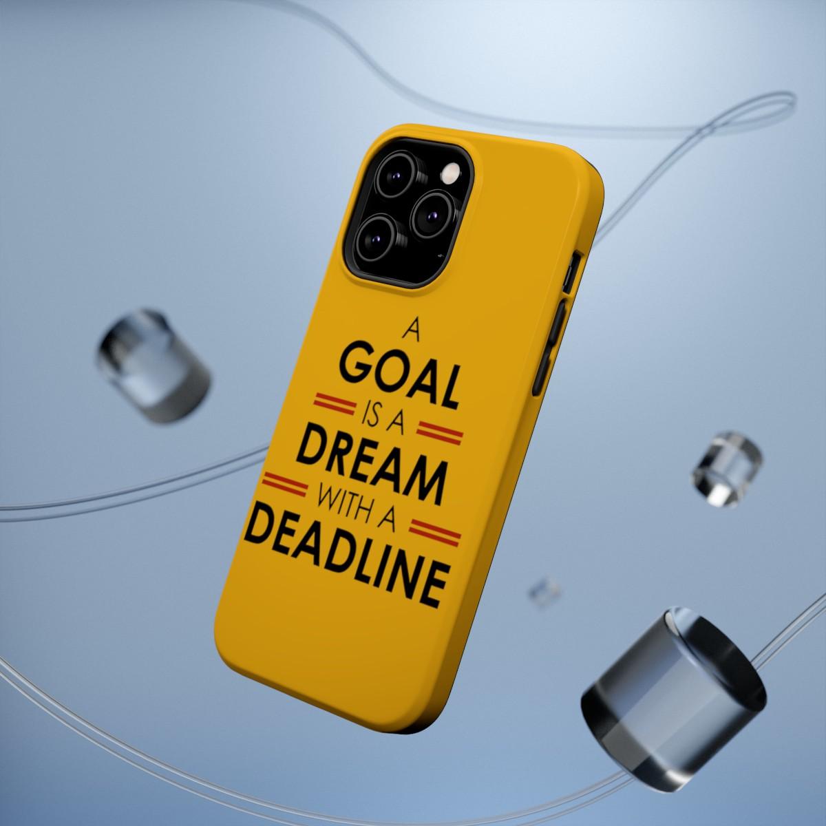 iPhone Case- Goals And Dreams Yellowish