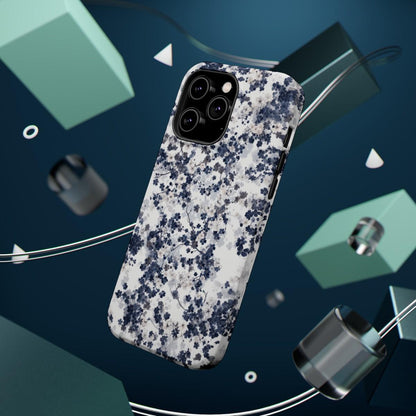 iPhone Case- White Blossom Pattern