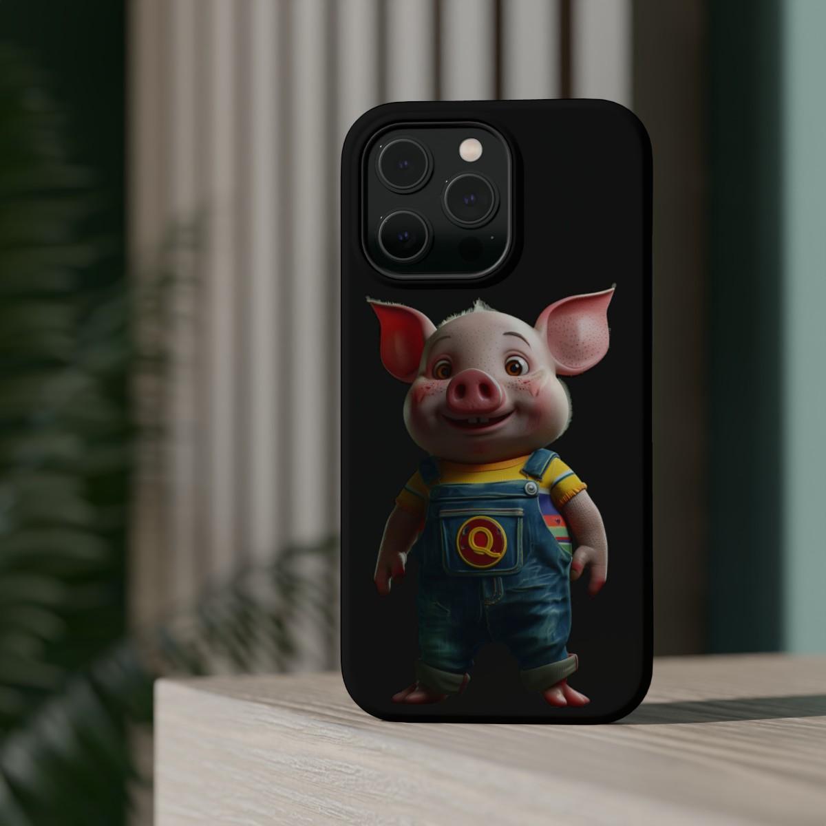 iPhone Case- Cheerful Piglet