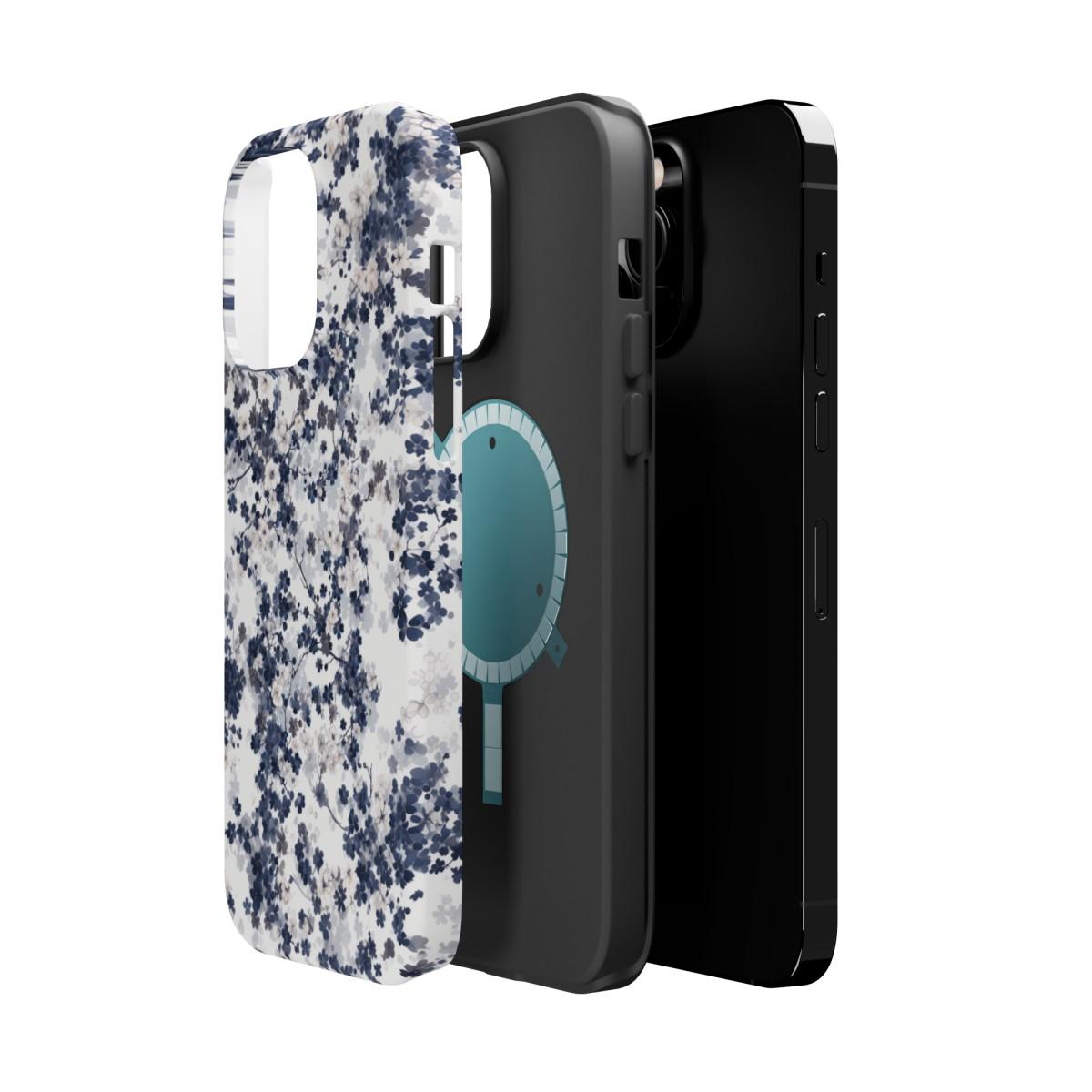 iPhone Case- White Blossom Pattern