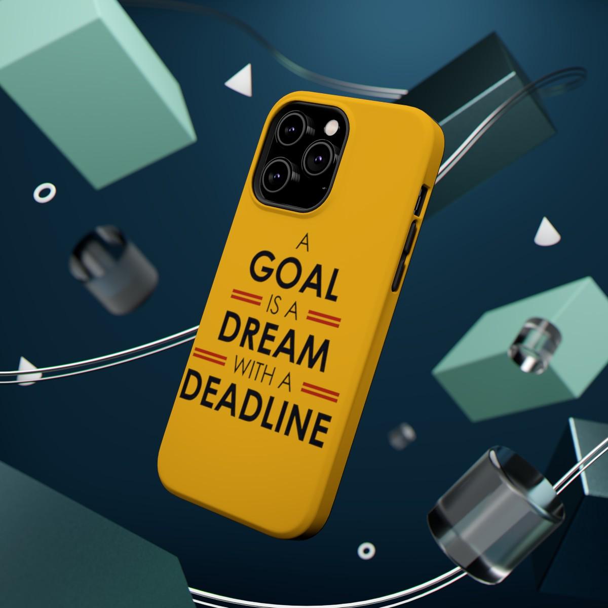 iPhone Case- Goals And Dreams Yellowish