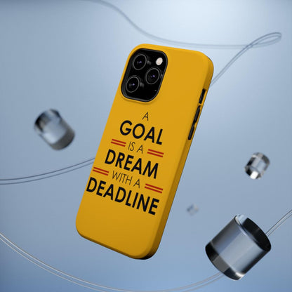 iPhone Case- Goals And Dreams Yellowish