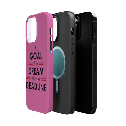 iPhone Case- Goal And Dreams Pinkish