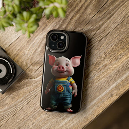 iPhone Case- Cheerful Piglet