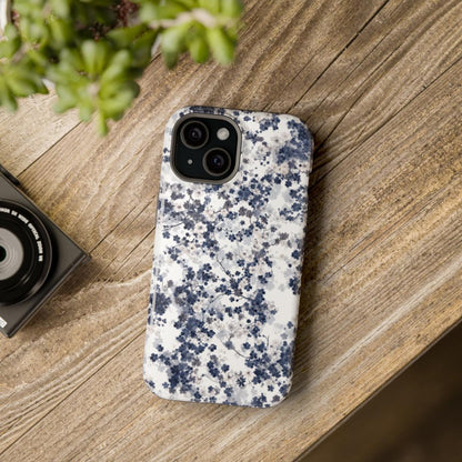 iPhone Case- White Blossom Pattern