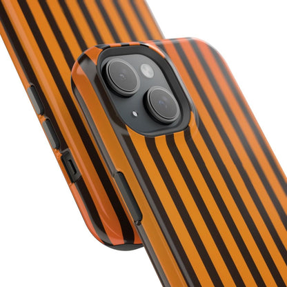 iPhone Case- Subtle Orange Stripes