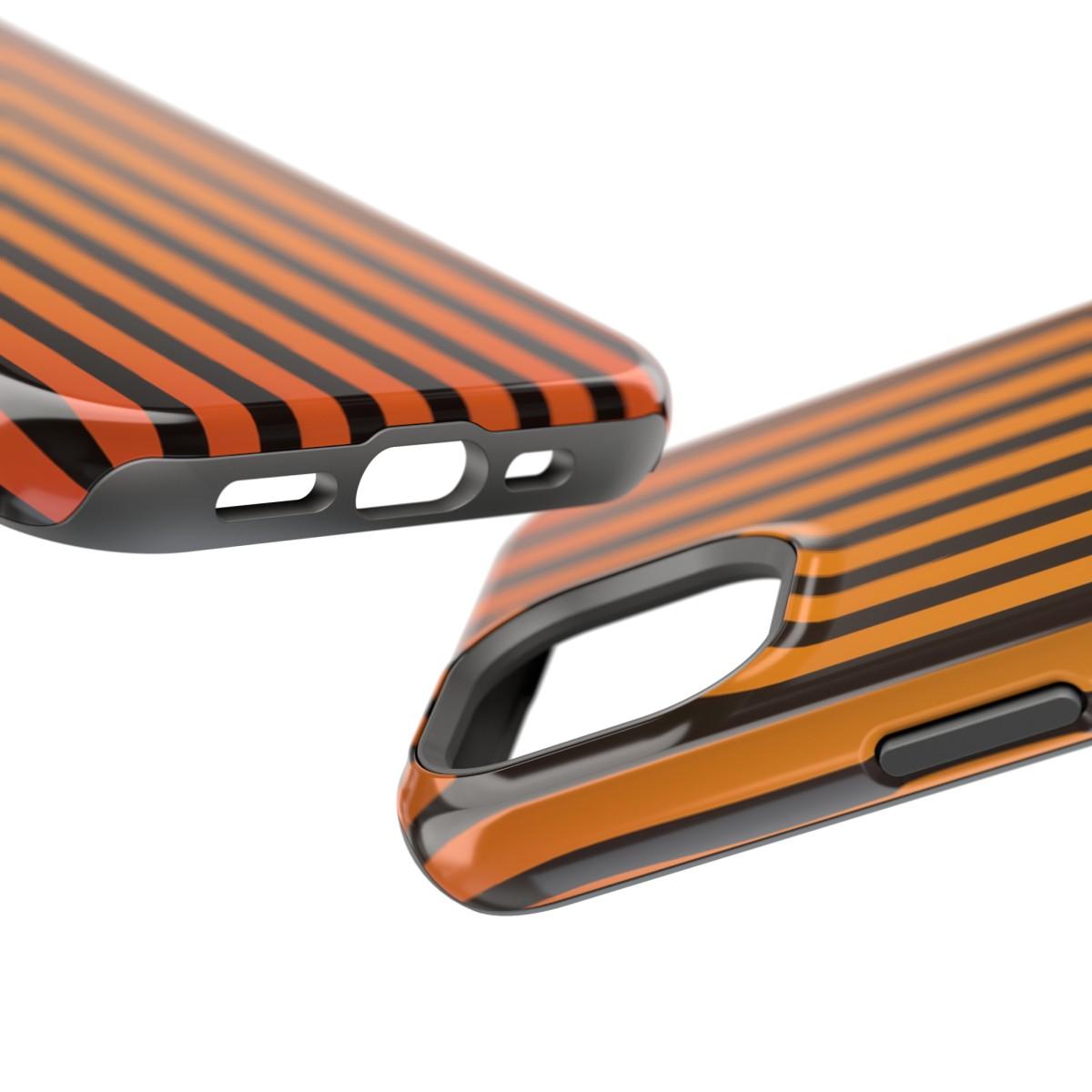 iPhone Case- Subtle Orange Stripes