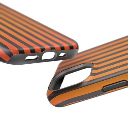 iPhone Case- Subtle Orange Stripes