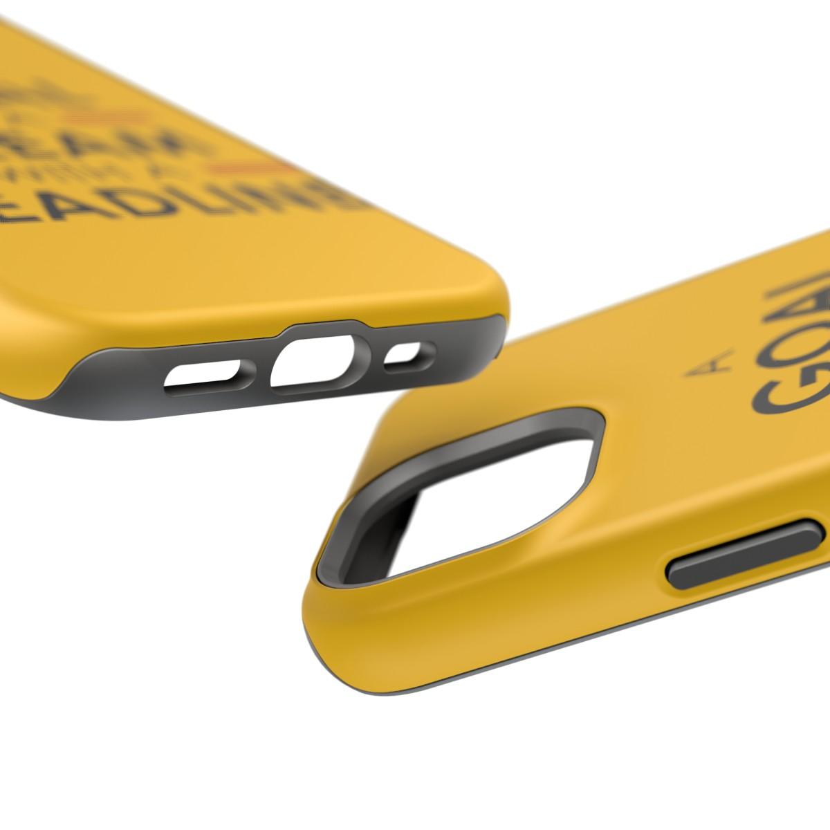 iPhone Case- Goals And Dreams Yellowish