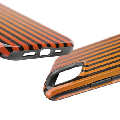 iPhone Case- Subtle Orange Stripes