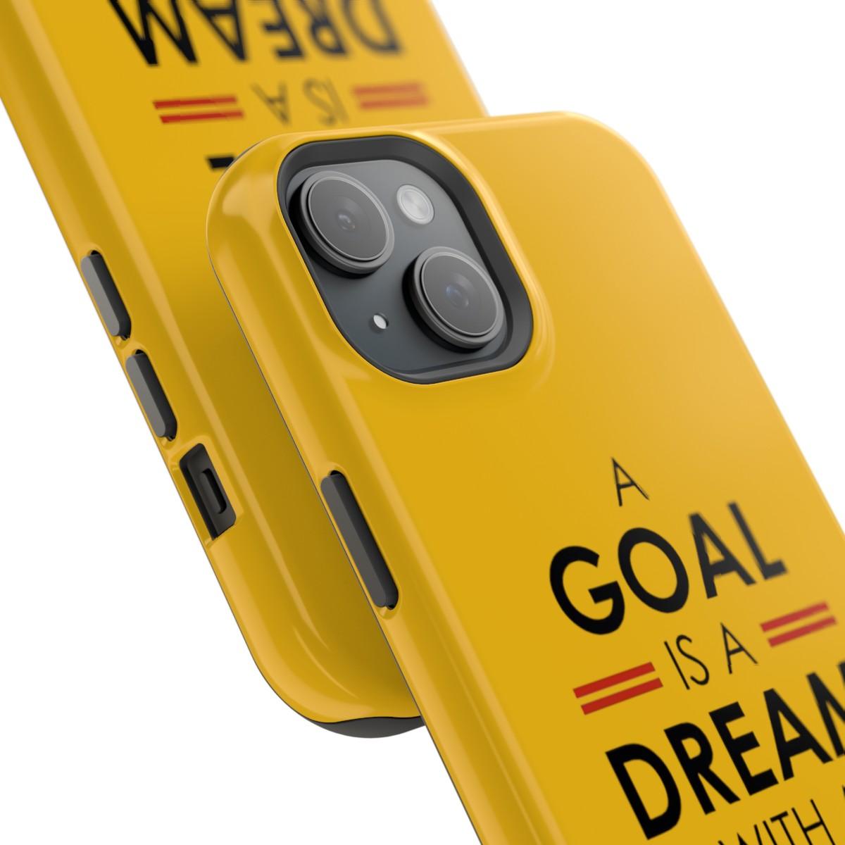 iPhone Case- Goals And Dreams Yellowish