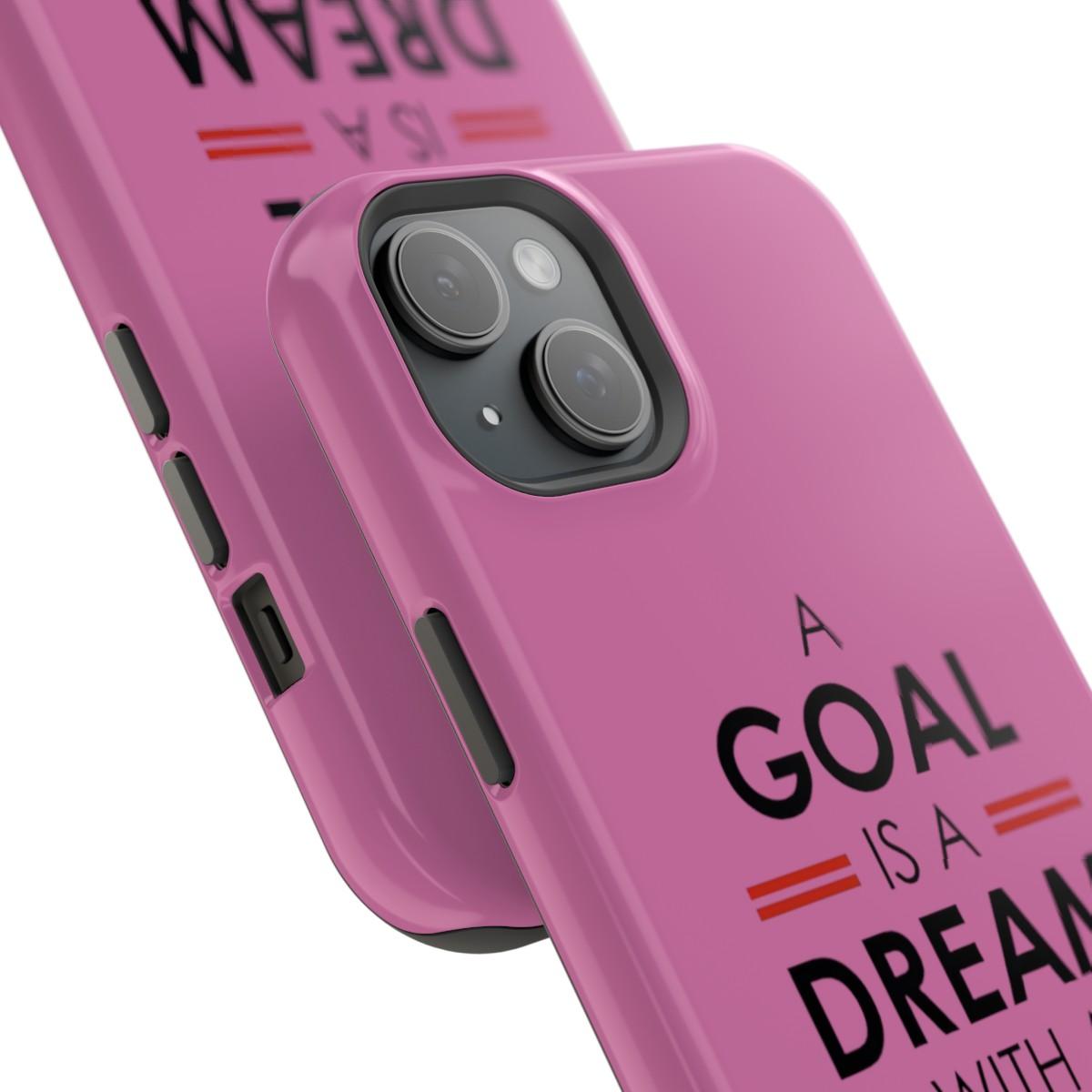 iPhone Case- Goal And Dreams Pinkish