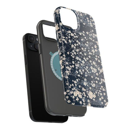 iPhone Case- Cherry Blossom Blue