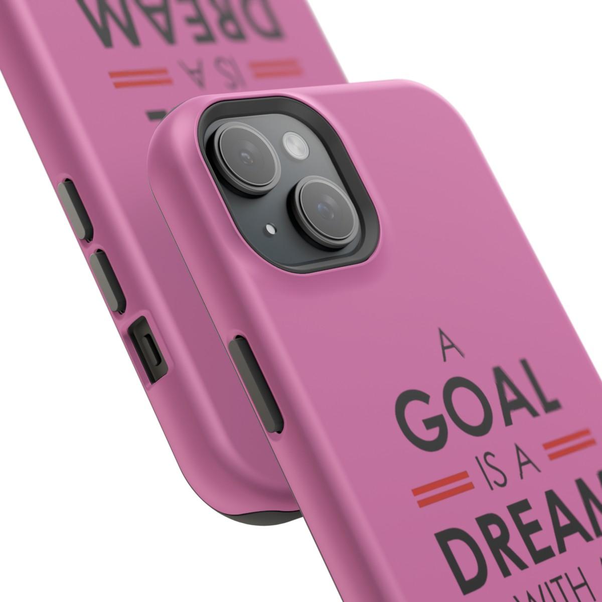 iPhone Case- Goal And Dreams Pinkish