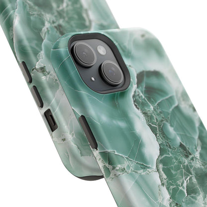 iPhone Case - Greenish Marble