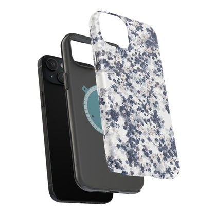 iPhone Case- White Blossom Pattern