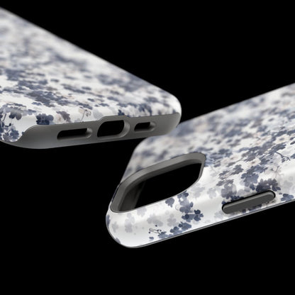 iPhone Case- White Blossom Pattern