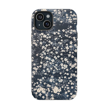 iPhone Case- Cherry Blossom Blue