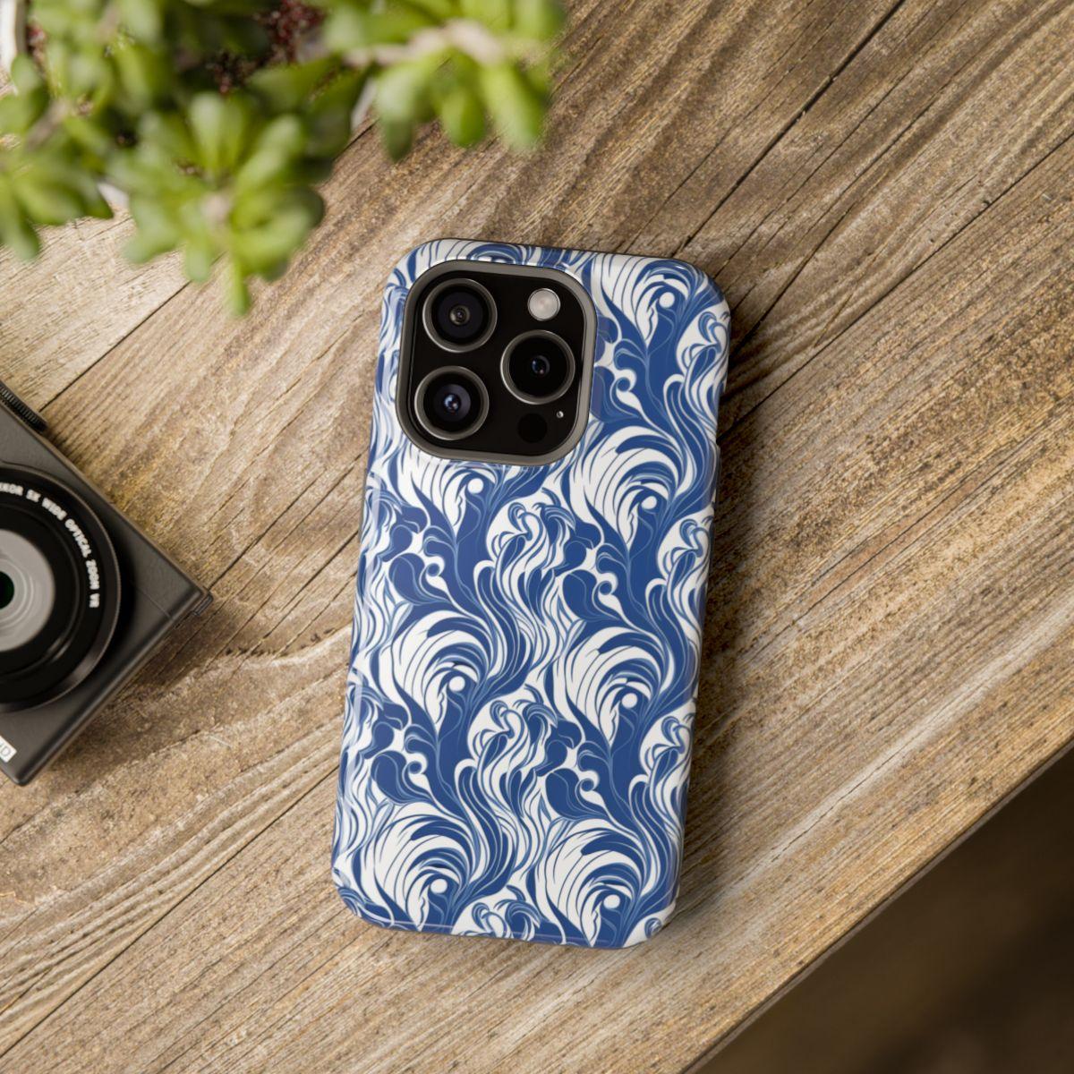 iPhone Case - Oceanic Swirls