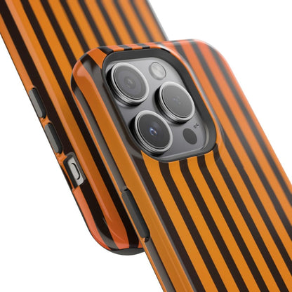 iPhone Case- Subtle Orange Stripes