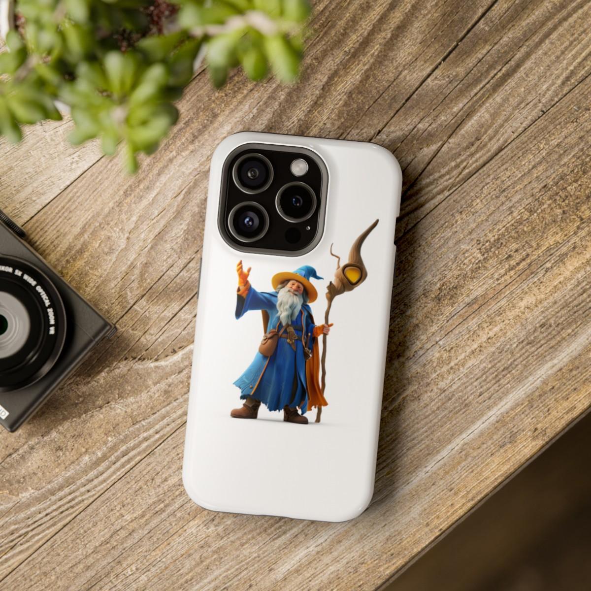 iPhone Case- Dumbel Dor White