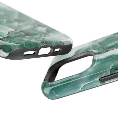 iPhone Case - Greenish Marble