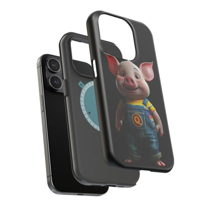 iPhone Case- Cheerful Piglet