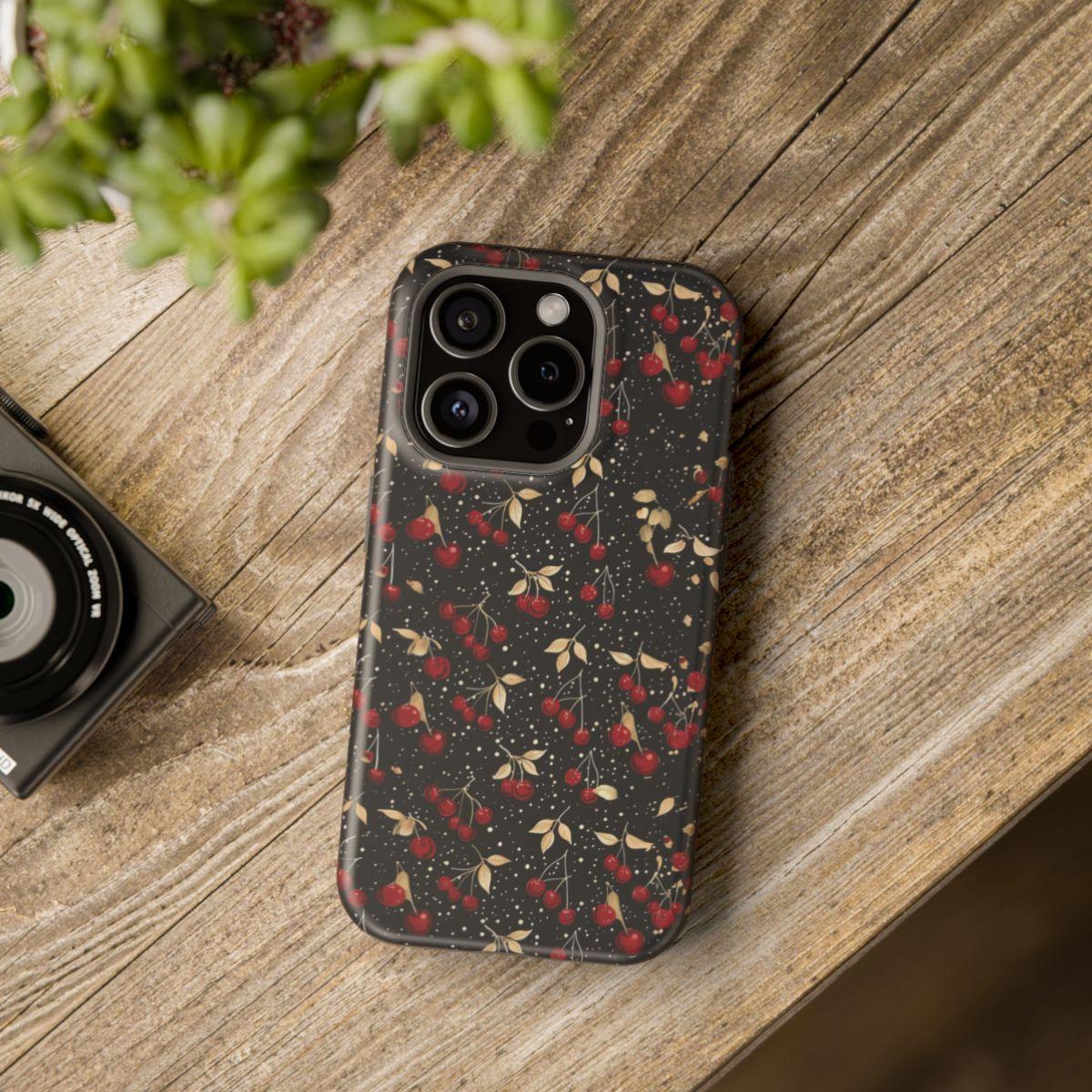 iPhone Case - Red Barries Garden