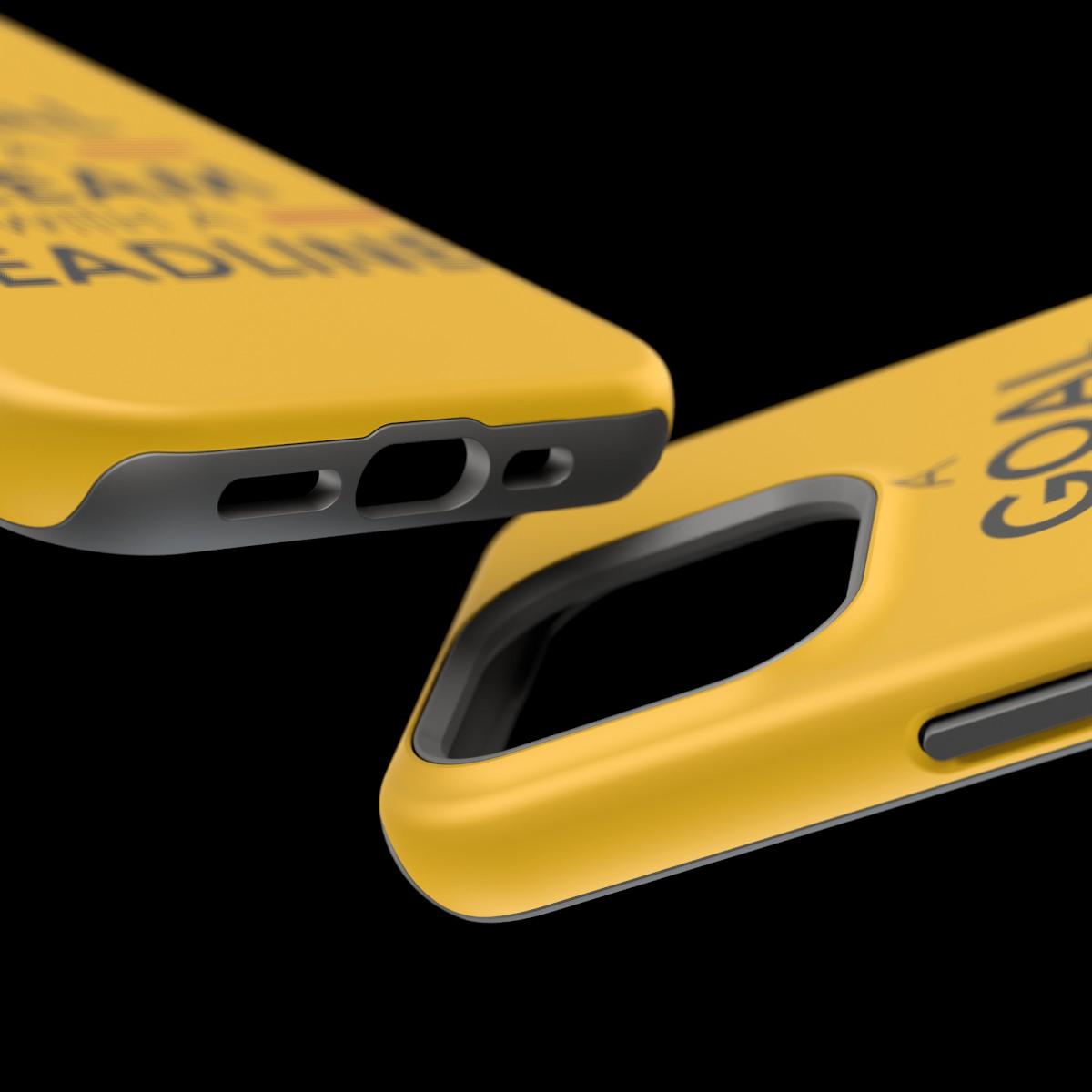 iPhone Case- Goals And Dreams Yellowish