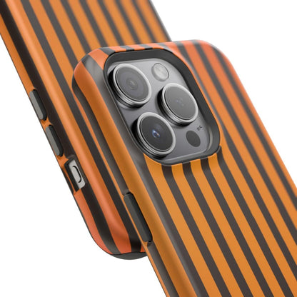 iPhone Case- Subtle Orange Stripes