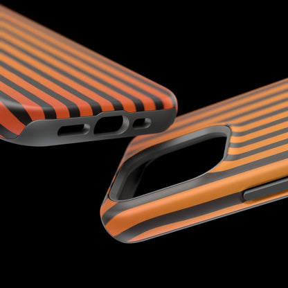 iPhone Case- Subtle Orange Stripes